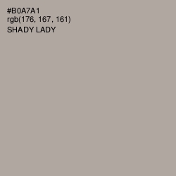 #B0A7A1 - Shady Lady Color Image